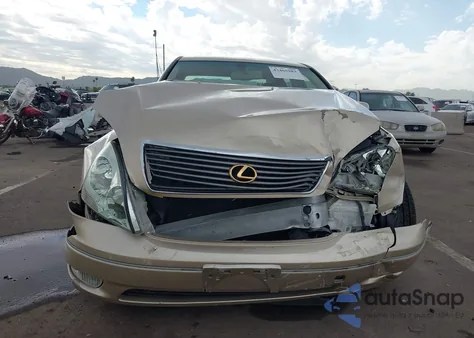 2002 Lexus Ls 430 z USA, uszkodzony, nr VIN JTHBN30F020079235